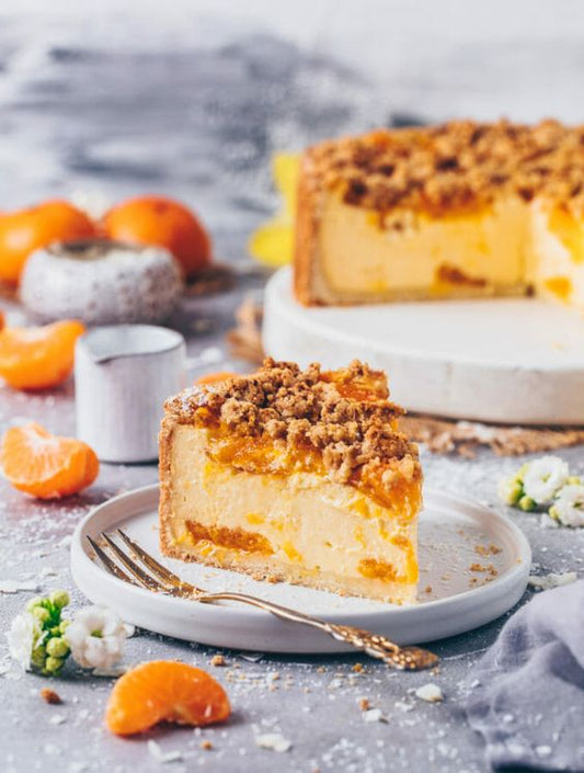 Mango Crumble Cheesecake "9