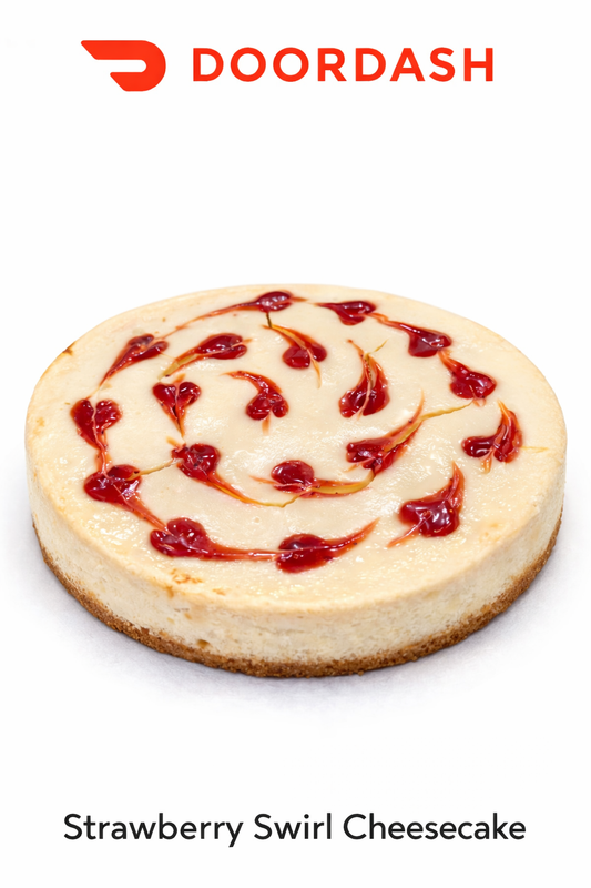 New York Strawberry Cheesecake (8")